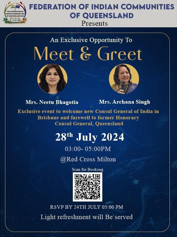 Meet & Greet of Consul General of India